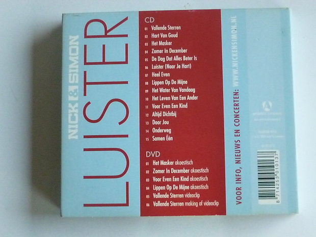 Nick & Simon - Luister (CD + DVD)gelimiteerde oplage