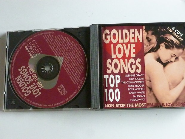 Golden Love Songs Top 100 / Volume 1 (4 CD)