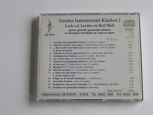 Loek v.d. Leeden / Bert Moll - Gouden Instrumentale Klanken 2