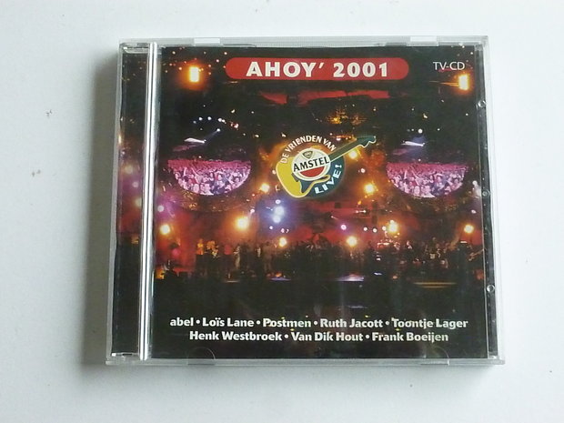 De vrienden van Amstel Live! in Ahoy 2001