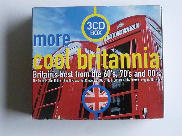 More Cool Brittannia - Britain's best from the 60's, 70's and 80's (3 CD)