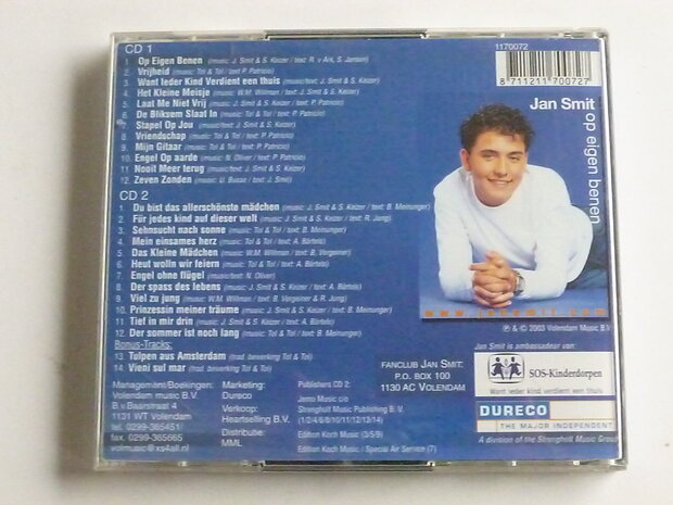 Jan Smit - op eigen benen (2 CD)