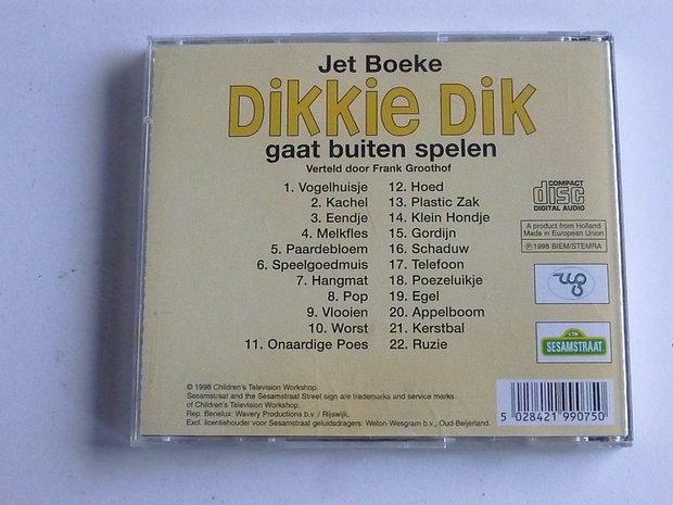 Dikkie Dik - gaat buiten spelen / Frank Groothof