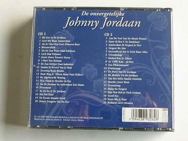 Johnny Jordaan - De Onvergetelijke (2 CD)