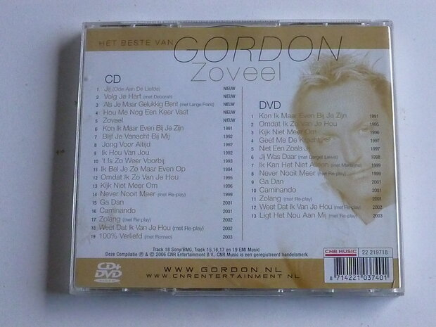 Gordon - Zoveel ( CD + DVD)