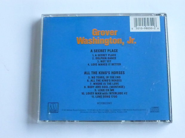 Grover Washington, Jr. - A secret place / All the king's horses