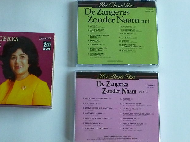 De Zangeres Zonder Naam - Het beste van (2 CD)