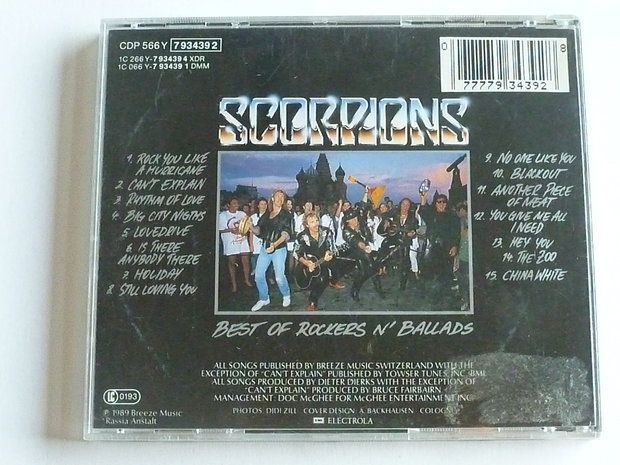 Scorpions - Best of Rockers n' Ballads