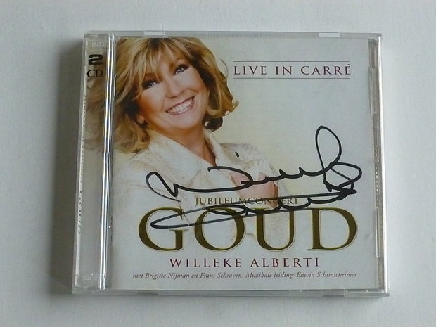 Willeke Alberti - Live in Carre / Goud (2 CD) Gesigneerd