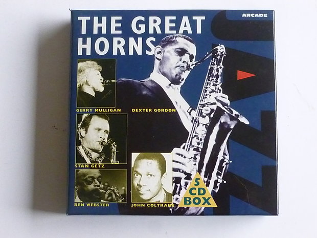 The Great Horns - Webster/Mulligan/Getz/Gordon/Coltrane (5 CD)