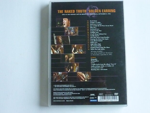 Golden Earring - The Naked Truth (DVD)