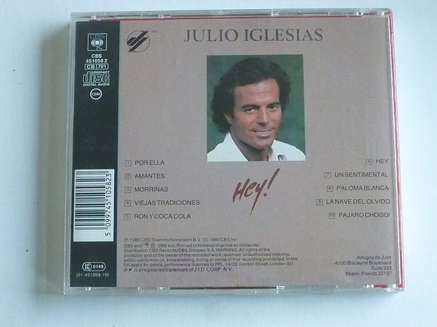 Julio Iglesias - Hey !