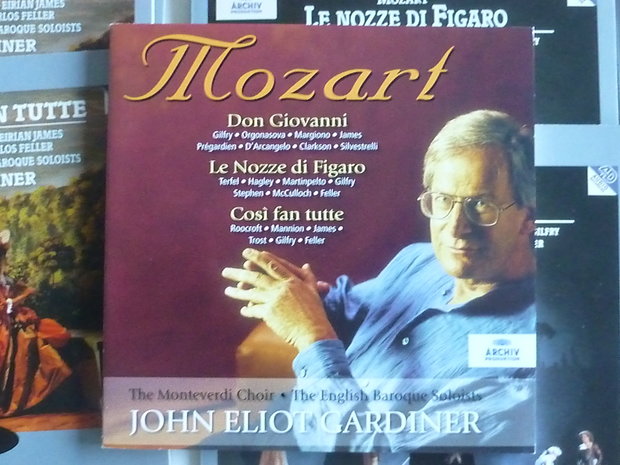 Mozart - Don Giovanni / Le Nozze di Figaro / Cosi fan Tutte / Gardiner (9CD)