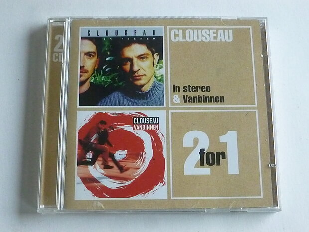 Clouseau - In Stereo + Vanbinnen (2 CD)