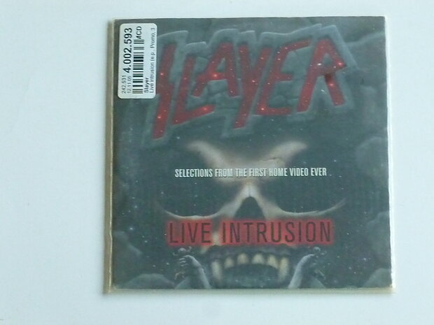 Slayer - Live Intrusion (CD Single)