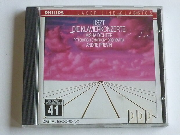 Liszt - Die Klavierkonzerte / Misha Dichter , Andre Previn