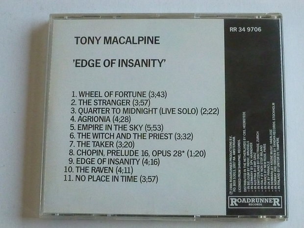 Tony Macalpine - Edge of Insanity