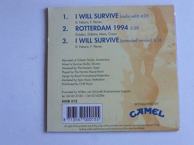 Hermes House Band - I will survive (CD Single)