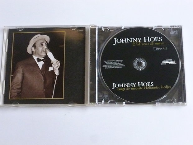 Johnny hoes - zingt de mooiste Hollandse liedjes