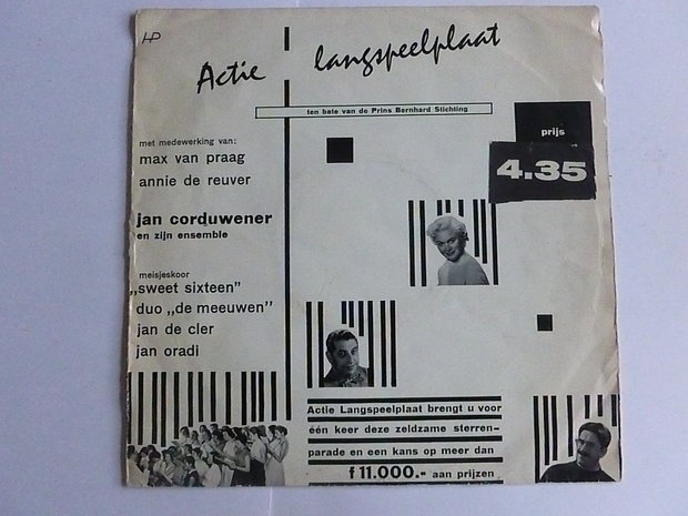 Actie Langspeelplaat Jan Corduwener (1958)