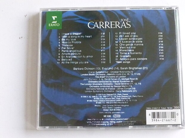 Jose Carreras - The best of