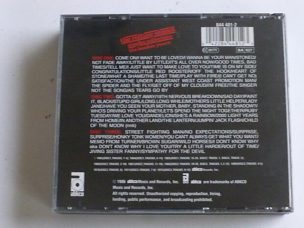 The Rolling Stones - Singles Collection / The London years (3 CD)