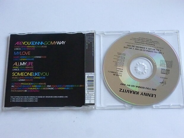 Lenny Kravitz - Are you gonna go my way (CD Single)