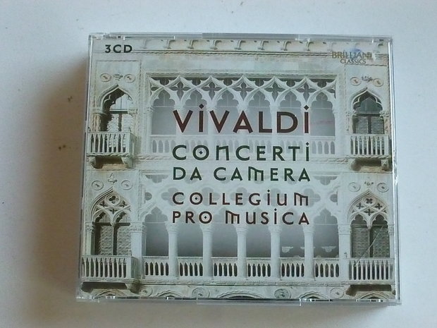 Vivaldi - Complete Chamber Concertos / Collegium Pro Musica (3 CD)