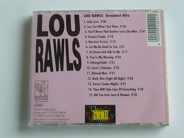 Lou Rawls - Greastest Hits