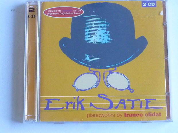 Erik Satie - Pianoworks by France Clidat (2 CD)