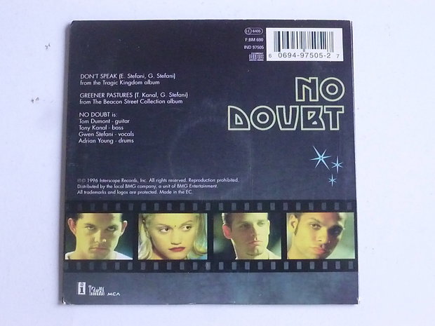 No Doubt - Don't Speak (CD Single)