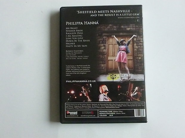 Philippa Hanna - Live at the Lantern (DVD)