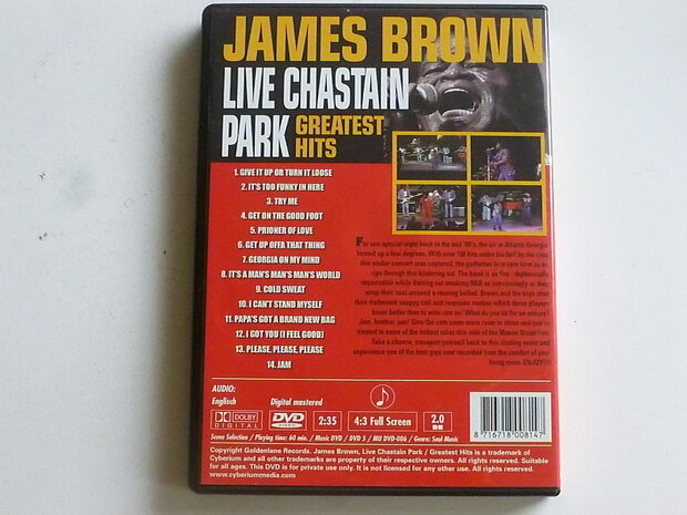 James Brown - Live Chastain Park / Greatest Hits (DVD)