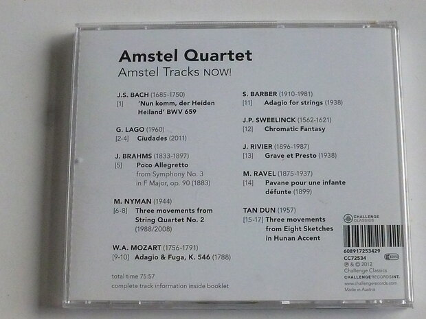 Amstel Quartet - Amstel Tracks Now!