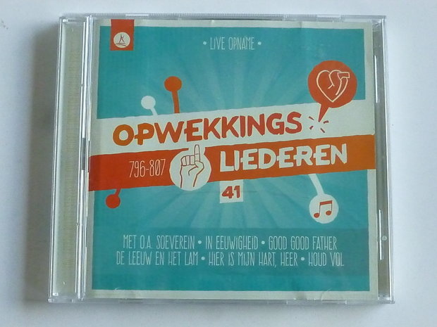 Opwekkingsliederen 41 / nrs 796-807 (CD + DVD)