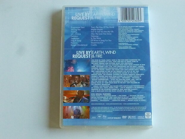 Earth, Wind & Fire - Live by Request (DVD)