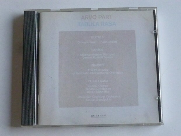 Arvo Pärt - Tabula Rasa