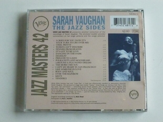 Sarah Vaughan - The Jazz Sides