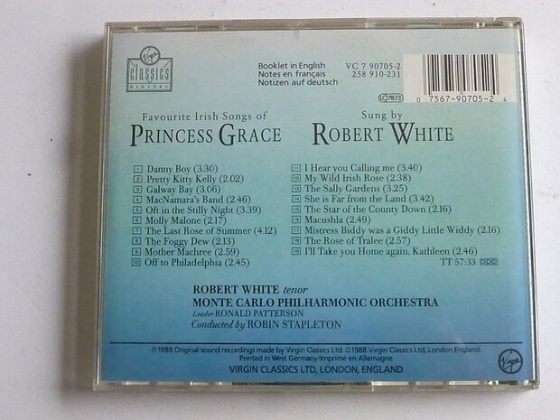 Robert White - Favourite irish songs of Princess Grace