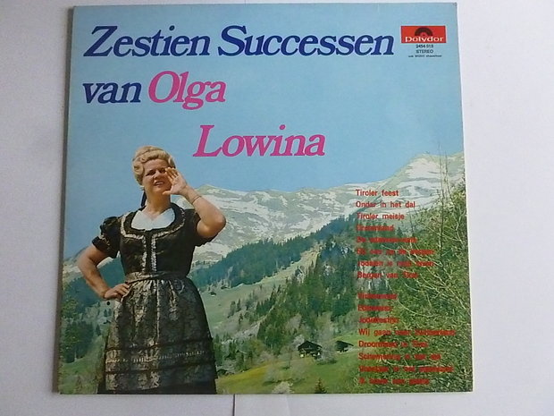 Olga Lowina - Zestien Successen van Olga Lowina (LP)