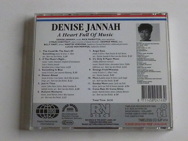 Denise Jannah - A Heart full of Music