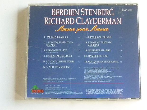 Berdien Stenberg Richard Clayderman - Amour pour Amour