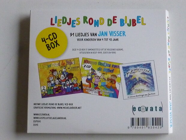 Liedjes rond de Bijbel - Jan Visser (4 CD)