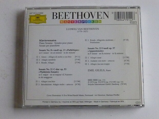 Beethoven - Klaviersonaten / Emil Gilels 