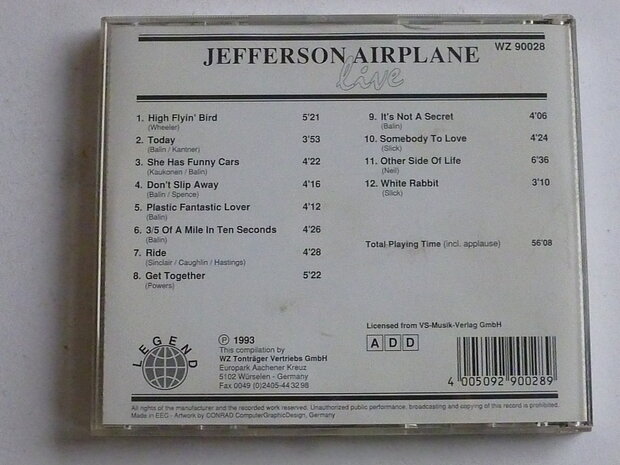 Jefferson Airplane - Live