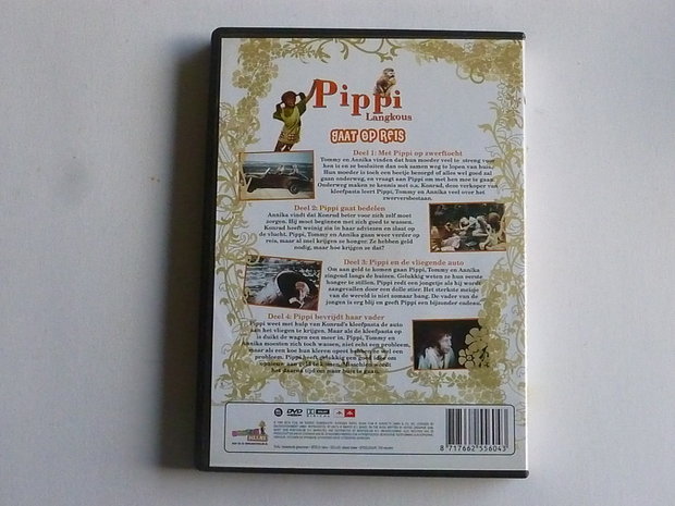 Pippi Langkous gaat op reis (DVD) Nederlands gesproken