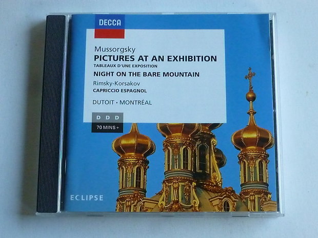 Mussorgsky - Pictures at an Exhibition / Charles Dutoit