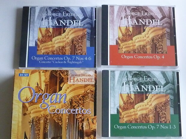 Handel - Organ Concertos / Ivan Sokol (3 CD)