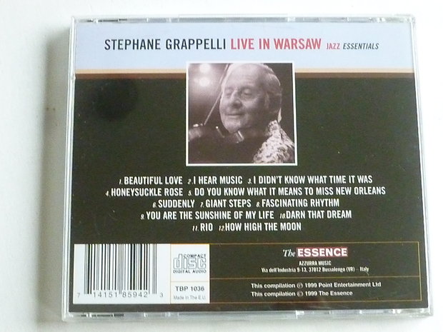 Stephane Grappelli - Live in Warsaw with McCoy Tyner