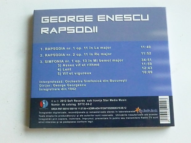 George Enecu - Rapsodii